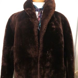 Vintage faux fur coat
